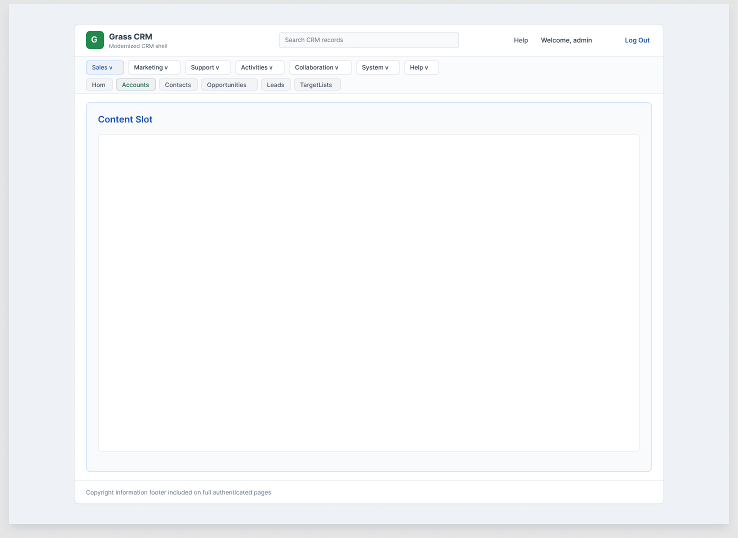 An interactive UI prototype